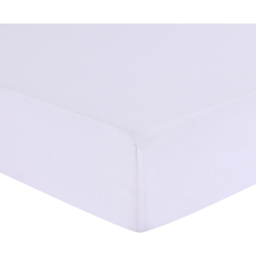 Divante White Super King Size Cotton Fitted Bed Sheet