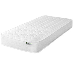 Starlight Beds European Small Single Grey Zig Zag Hybrid Memory Foam Spring Mattress