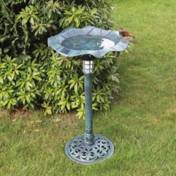 Gardenkraft Solar Lit Bird Bath - thumbnail 2