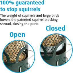 Happy Beaks Brome Squirrel Buster Mini Seed Feeder - thumbnail 3