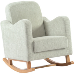 Bebe & Beyond Soother Sage Boucle Rocking Nursing Chair - thumbnail 2