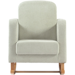 Bebe & Beyond Soother Sage Boucle Rocking Nursing Chair - thumbnail 3
