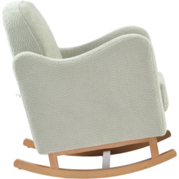 Bebe & Beyond Soother Sage Boucle Rocking Nursing Chair - thumbnail 4
