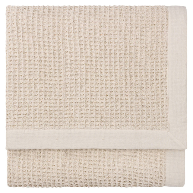 Yard Canopy Natural Waffle Throw 240 x 260cm - image 1