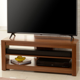 TTAP Memphis 2 Shelf Walnut TV Unit