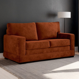 Jay-Be Urban 2 Seater Cosy Chenille Foxy Sofa Bed with e-Pocket Mattress