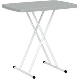 Outsunny Charcoal Grey Foldable Outdoor Coffee Table - thumbnail 2