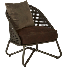 Premier Housewares New Foundry Chair with Curved Legs - thumbnail 2