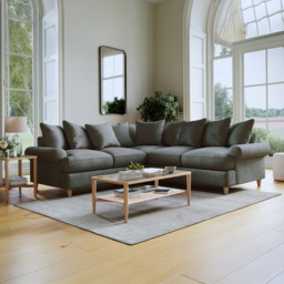 Clara Faro 17 Grey 4 Seater Agmamito Sofa - thumbnail 3