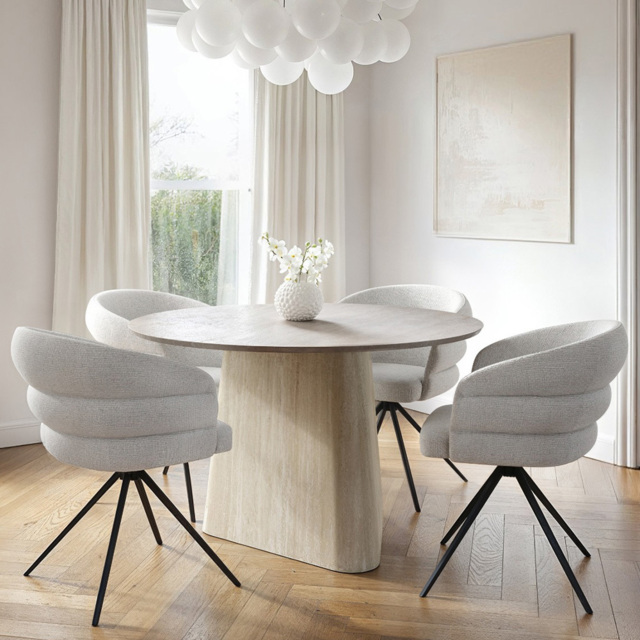 SOLACE+CO Elin Eira 4 Seater Dining Set - image 1