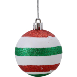 Living and Home 30 Piece Christmas Tree Ornaments Set Multicolour - thumbnail 4