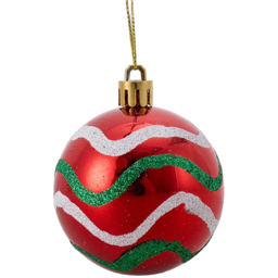 Living and Home 30 Piece Christmas Tree Ornaments Set Multicolour - thumbnail 3