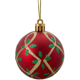 Living and Home 30 Piece Christmas Tree Ornaments Set Multicolour - thumbnail 2