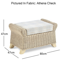 Desser Clifton Natural Rattan Footstool with Storage - thumbnail 4