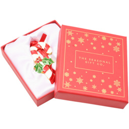 The Seasonal Gift Co Regal Tidings Candy Cane Collectable Tree Decoration 18cm - thumbnail 3
