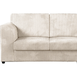 Luxor 4 Seater Cream Jumbo Cord Long Sofa with Full Back - thumbnail 3