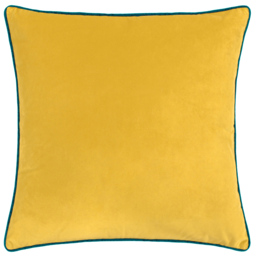 Paoletti Meridian Cylon Teal Velvet Cushion