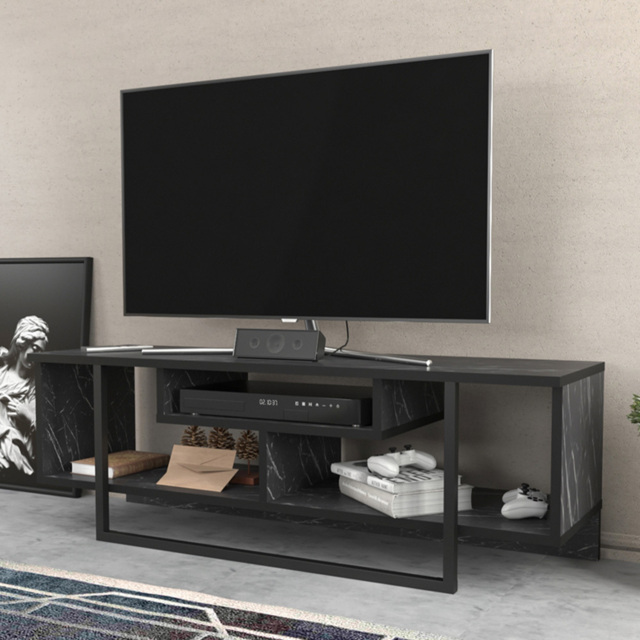 Decorotika Asal Bendire and Black Wide TV Unit - image 1
