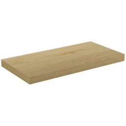 Homebase 60cm Light Oak Effect Floating Shelf 2 Pack - thumbnail 3