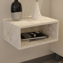 Decorotika Dora Ephesus Wall Mounted Bedside Table - thumbnail 1