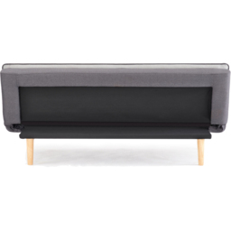Home Detail Willow Double Sleeper Light Grey and Dark Grey Fabric Sofa Bed - thumbnail 4