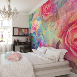 Origin Murals Memories Pink Wall Mural - thumbnail 1