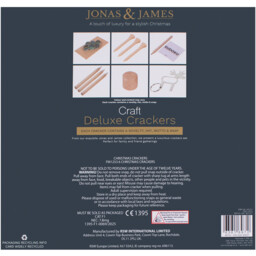 Jack & Jones Cream Craft Deluxe Christmas Crackers 6 Pack - thumbnail 3