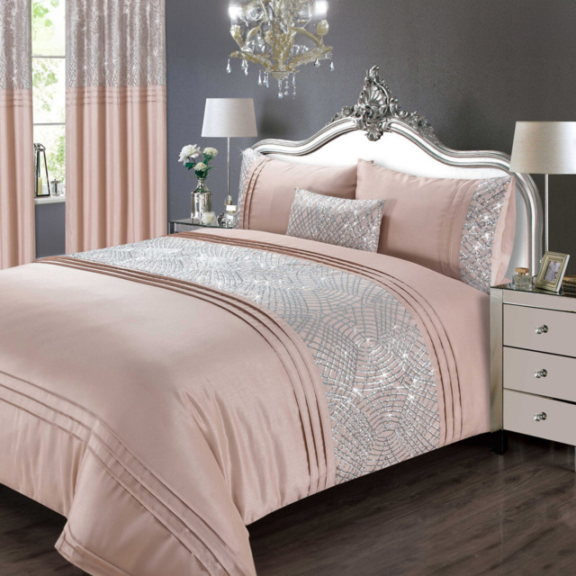 Rapport Home Charleston King Size Blush Duvet Set - image 1