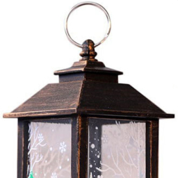 Jaoyeh Bronze Snowman Outdoor Christmas Decoration Light - thumbnail 2