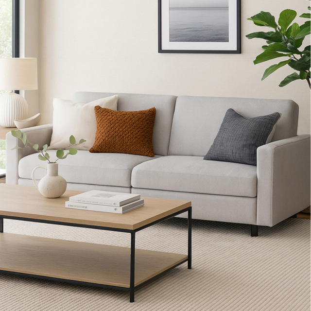 Aspire Grey Dual Storage Vault Sofa Bed - image 1