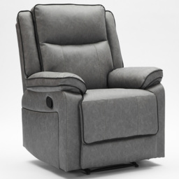 Furniture One Grey Manual Recliner Sofa - thumbnail 2