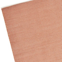 Hug Rug Rust Herringbone Woven Rug 120 x 170cm - thumbnail 2