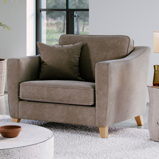 Marlon City Fossil Snuggle Armchair - image 1