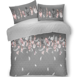 Smart Living Grey Double Feathers Duvet Set - thumbnail 2