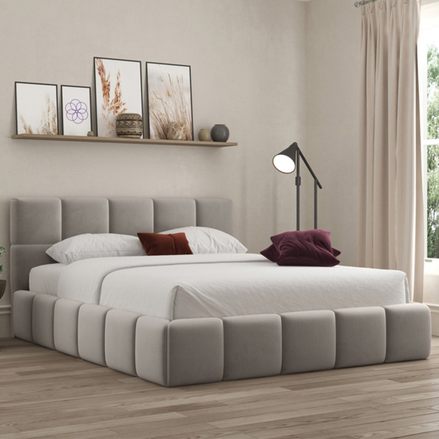 DS Living Ovella Pebble Double Cubed Ottoman Bed - image 1
