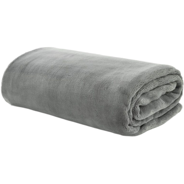 Deyongs Coco Touch Grey Throw 140 x 180cm - image 1