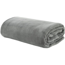 Deyongs Coco Touch Grey Throw 140 x 180cm - thumbnail 1