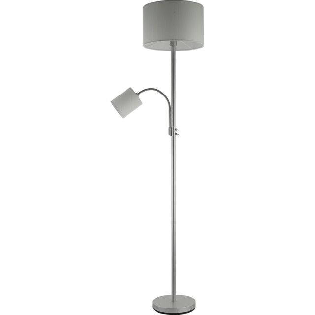 Serena 2 Light Floor Lamp - Grey - image 1