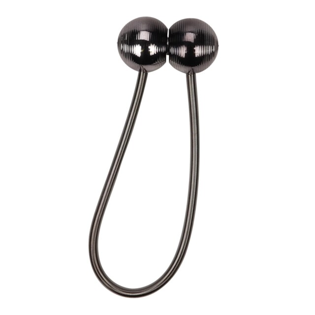 Trends Blinds Nickel Ball Magnetic Curtain Tieback