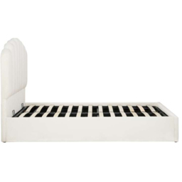 Birlea Monaco Double White Ottoman Bed - thumbnail 3
