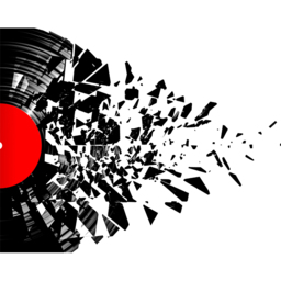 Origin Murals Smashed Vinyl Multicolour Wall Mural - thumbnail 2