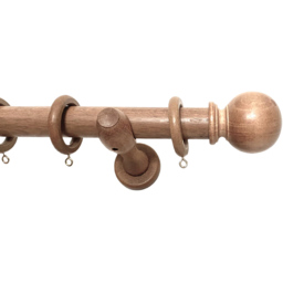 Richmond Rustic Oak Curtain Pole 240cm