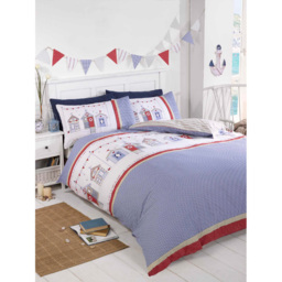 Rapport Home King Size Multicolour Beach Hut Duvet Set - thumbnail 2