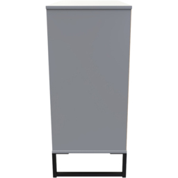 Crowndale Diego 4 Drawer Dusk Grey Chest of Drawers Ready Assembled - thumbnail 2