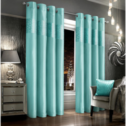 Intimates Vera Duck Egg Curtains 229 x 229cm