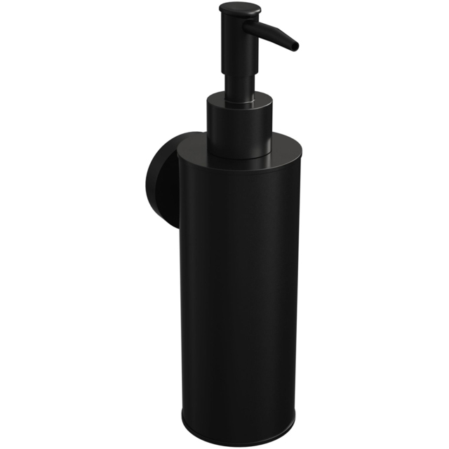 Rothley Round Matt Black Soap Dispenser 180ml - image 1