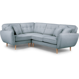 Opry Faro 4 Seater Button Back Denim Right Hand Corner Sofa - thumbnail 2