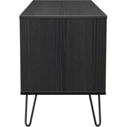 Crowndale Harlequin 4 Drawer Black Ash Bed Box Ready Assembled - thumbnail 4