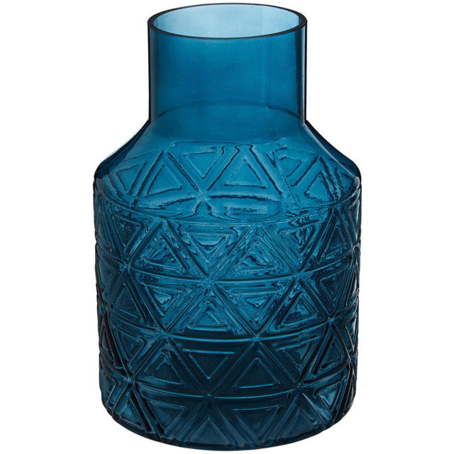 Premier Housewares Blue Complements Dakota Glass Vase - image 1