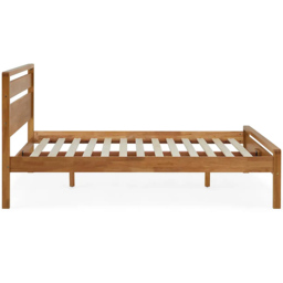 Skandi Double Mid Oak Bed Frame - thumbnail 3